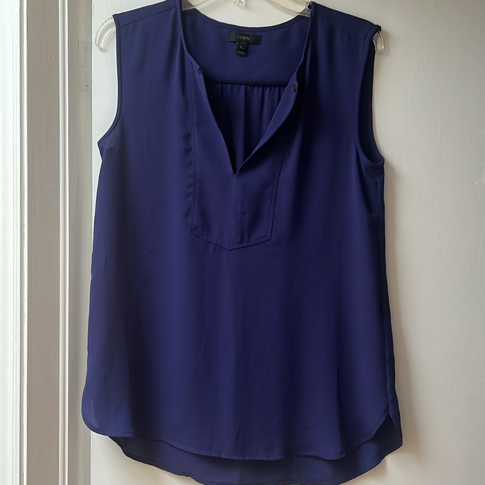 J.Crew sleeveless top, size 2
